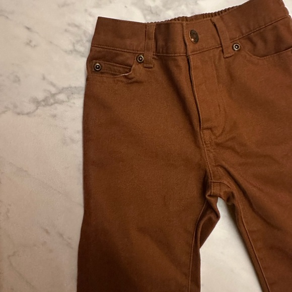 Janie and Jack Brown Straight Pant - Picture 4 of 13